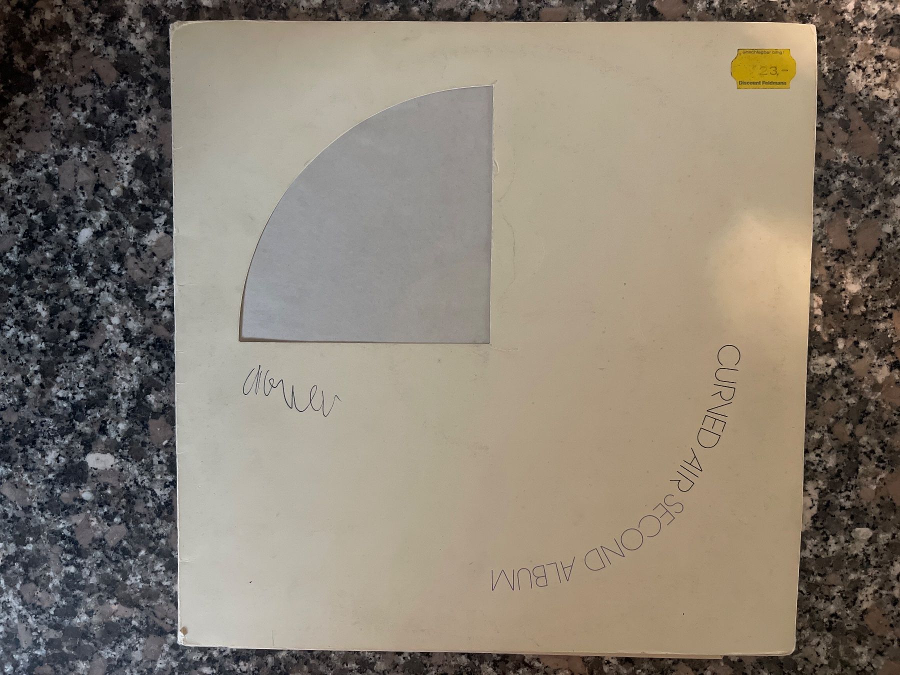 Dischi in vinile: A764/Curved Air Second Album – Usato da Frutigen venduto da Philippe_jsp