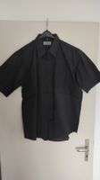 Camicia uomo manica corta nera Taglia 42