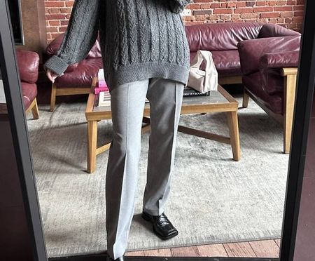 graue Hose