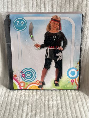 Pirat Kostüm,Gr.7-9 Jahre,für Fasnacht oder Halloween!