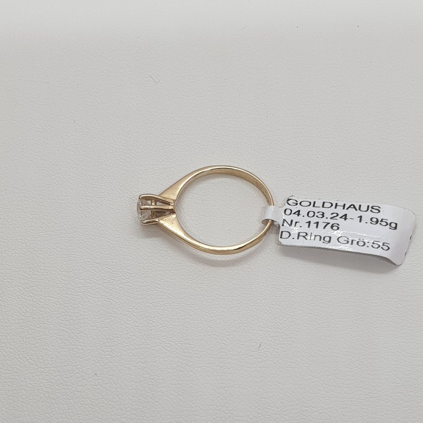 Anelli: Echt 18K Gold - Diamant Ring – Usato da Luzern venduto da Luzern-Goldhaus 2
