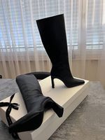 BY FAR x Mimi Cuttrell Stiefel NEU schwarz LEDER Gr. 37
