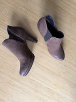 Stiefeletten Paul Green, Leder warmes Braun, Grösse 5.5