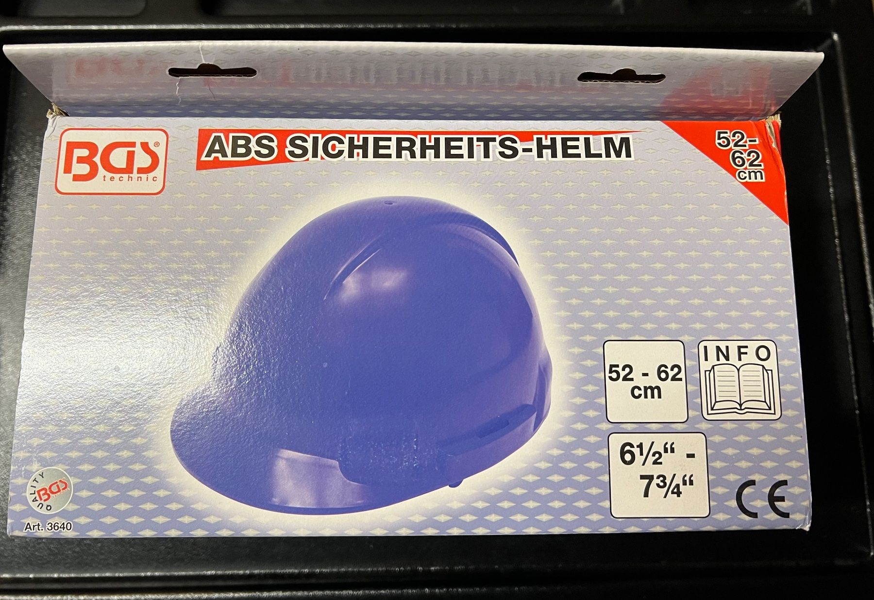 Ponteggi: Sicherheits-Helm / Schutzhelm, 52 - 62cm – Nuovo e nell'imballaggio originale da Dietikon venduto da Sale44You 1