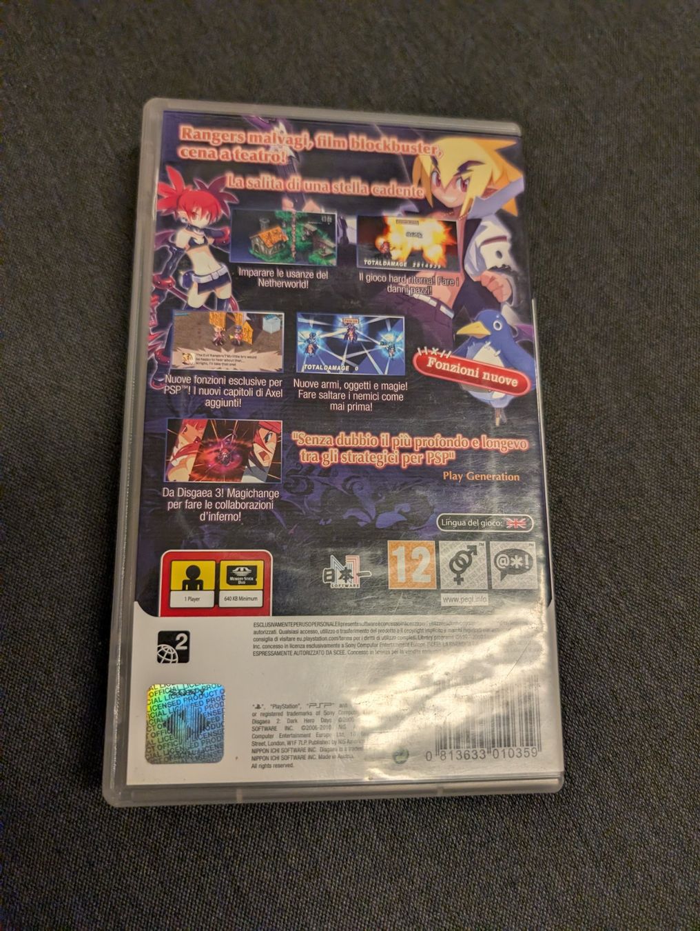 Giochi: Disgaea 2 Sony psp – Usato da Giubiasco venduto da Tici__nerd_Giubiasco 1