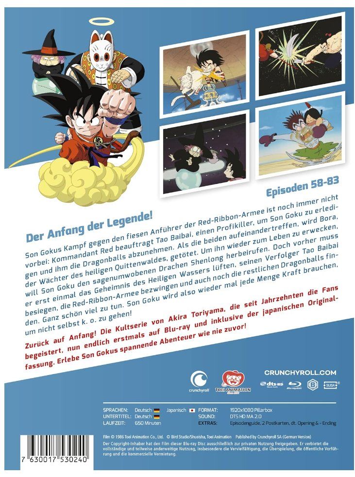 Tutti i DVDs: Dragonball  TV-Serie   Vol.3   Blu-ray – Nuovo e nell'imballaggio originale da Männedorf venduto da Molum 1