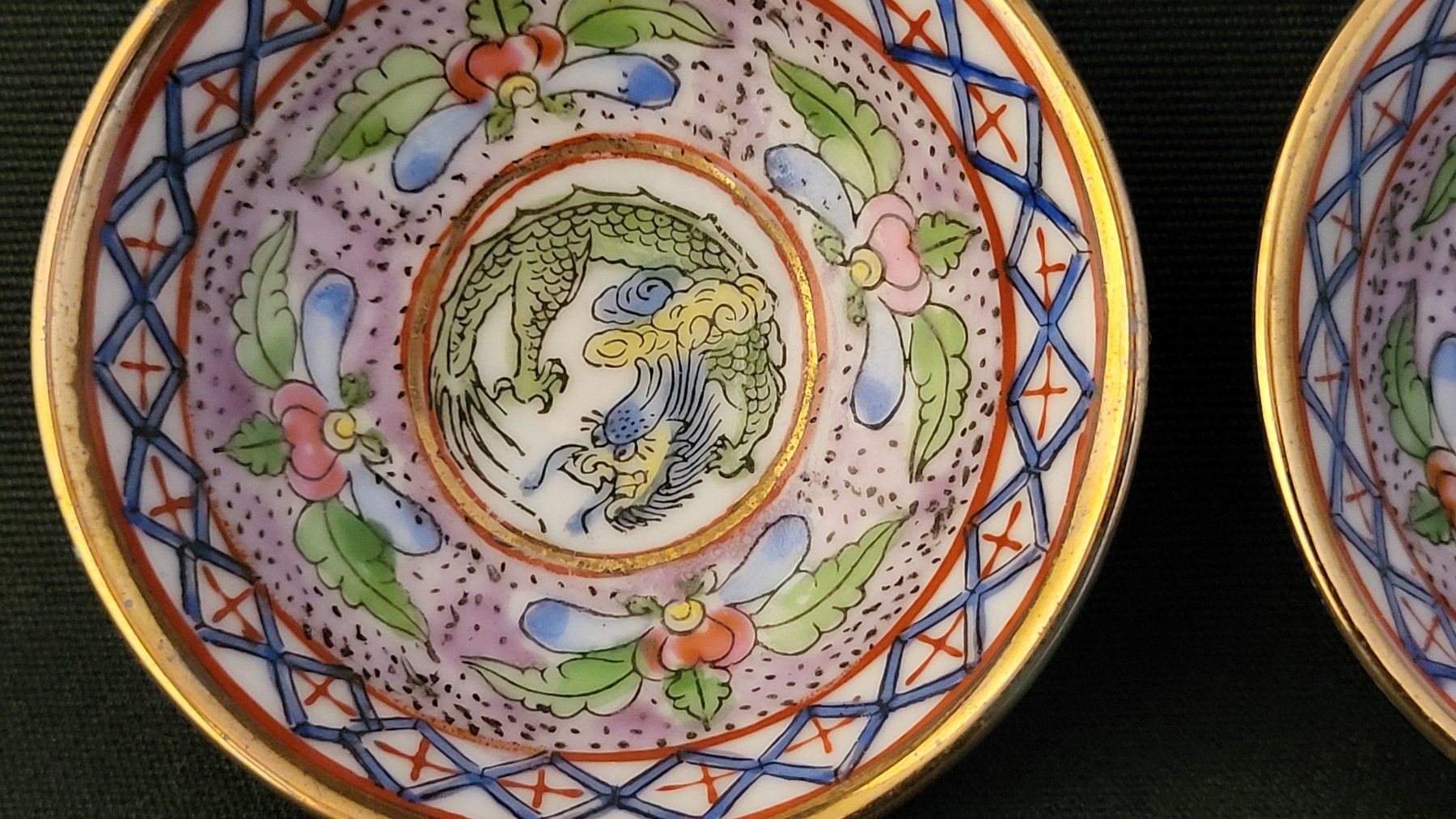 Assiettes: 2 Schälchen Drachen-Dekor – D'occasion à Basel par spinne02
