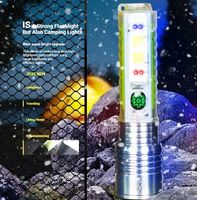 Super helle LED-Taschenlampe starke Magnete