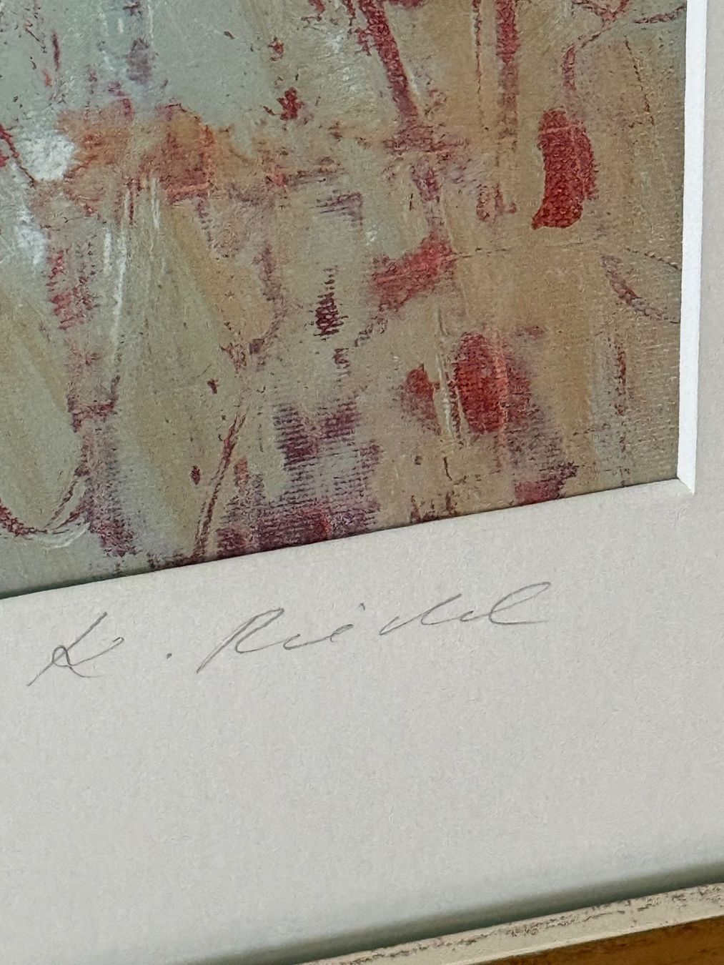 Arts picturaux & lithographies: Katharina Riedel, Lithographie, Signiert/Nummeriert – D'occasion à Fehraltorf par bruggin 6