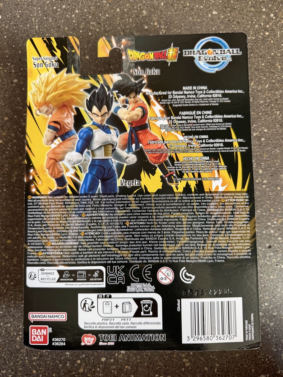 Bandai Figurines: Dragon Ball Evolve Vegeta Actionfigur neu in OVP – Neuf avec emballage d'origine à Schlieren par genti_7 1
