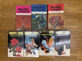 Dorothy L. Sayers Bücher-Set, 7x Krimi Taschenbuch, Englisch