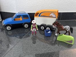Playmobil PKWmit Pferdeanhänger
