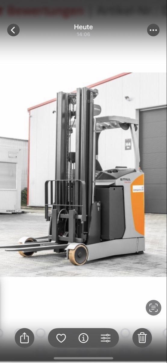 Still Carrelli elevatori e a forche: STILL FX-14 Elektro-Schubmaststapler – Usato da Flaach venduto da Auto6011