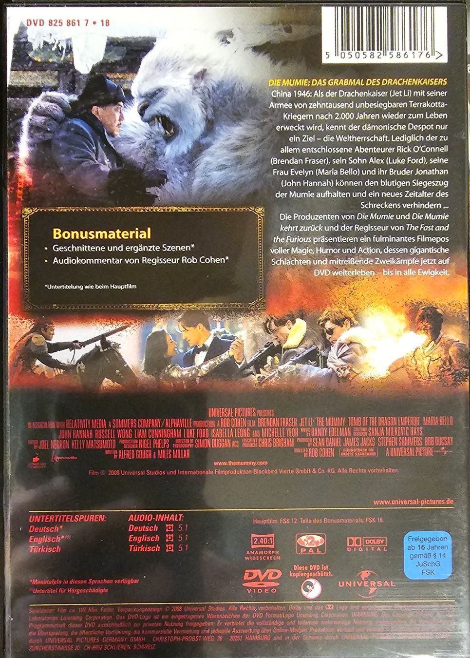 Tutti i DVDs: Die Mumie - Das Grabmal des Drachenkaisers – Usato da Wahlen b. Laufen venduto da Cg10 1