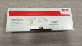 Original OKI C5850 / C5950 / MC560 yellow Toner, 43865721