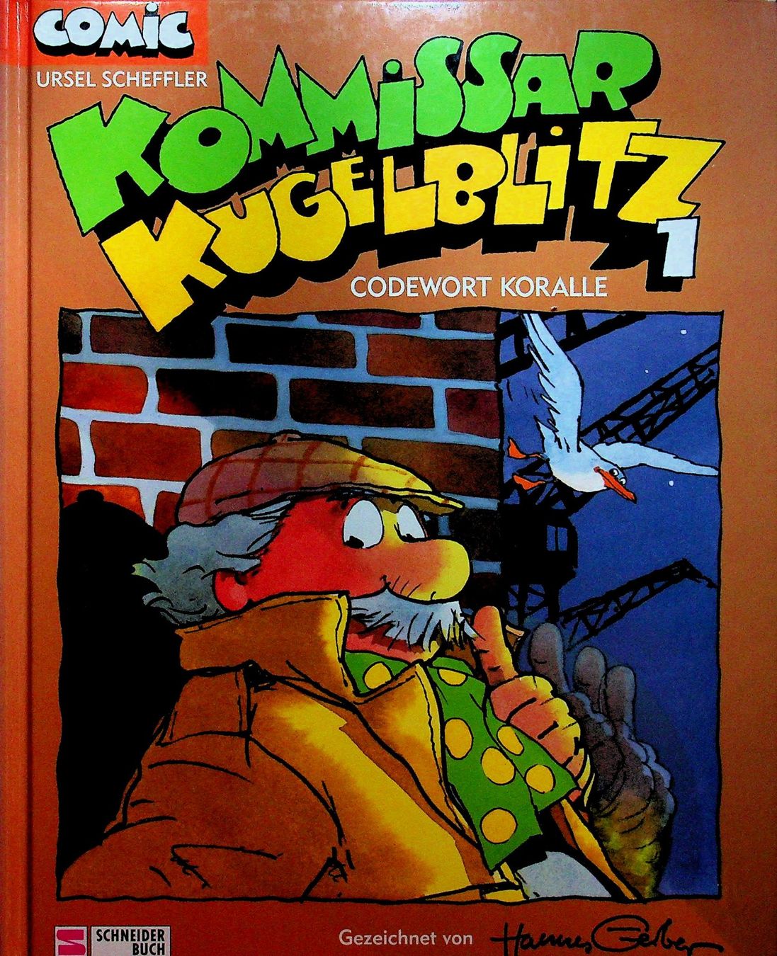 Fumetti: Ursula Scheffler, H. Gerber Kommissar Kugelblitz  Comic – Usato da Reitnau venduto da Zaomir
