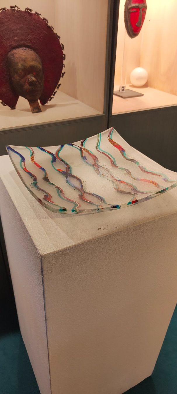 Schalen: FUSİNG SCHALE 40X40 cm "UNIKAT" – Gebraucht aus Volketswil von rerererarara
