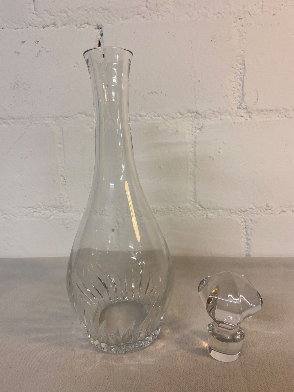 Karaffen: Elegante Glas Karaffe mit Stopfen - Zeitloses Design! – Gebraucht aus sursee von trilli-tralli 2