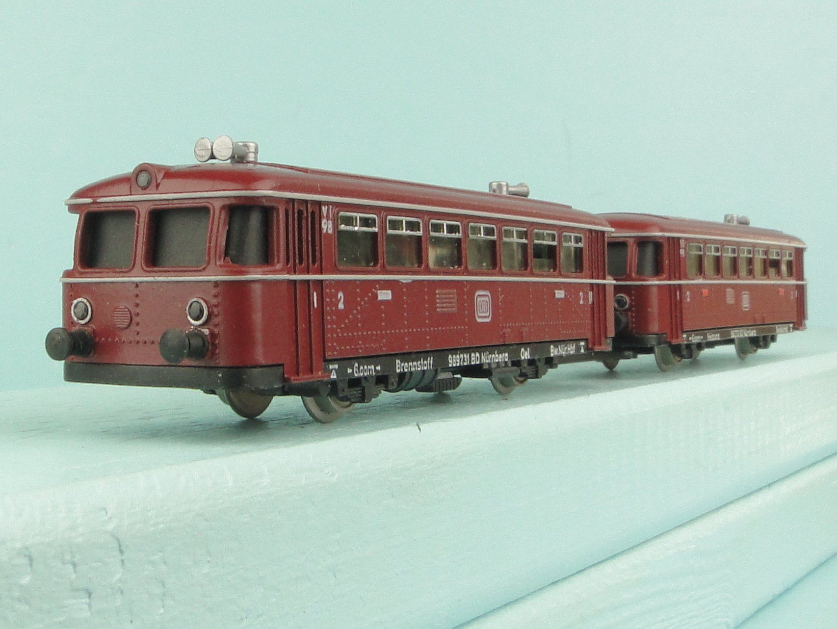 Trix Modelleisenbahnen: Minitrix N 2980 Schienenbus VT98 – Gebraucht aus Bülach von Albitrain 5
