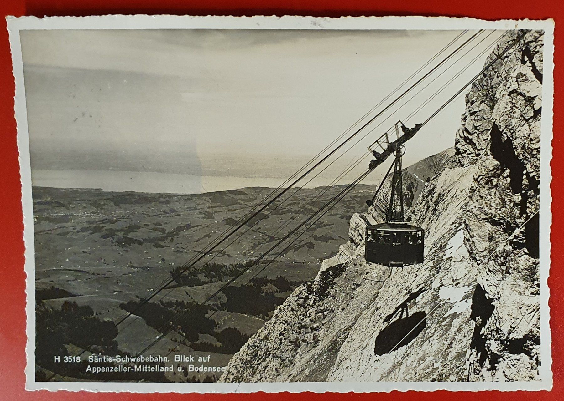 Cartoline postali: Säntis Schwebebahn 1938 – Usato da Kreuzlingen venduto da Rschweiz1