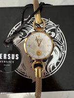 Elegante Versus Versace Damenuhr, Goldfarben, Neuwertig!
