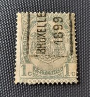 Belgien Aufdruck alte briefmarke
