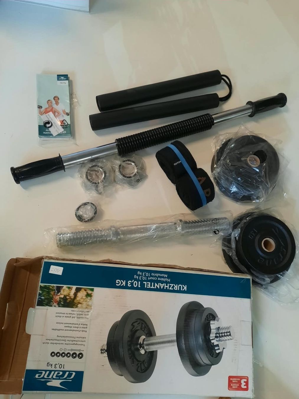 Manubri & Pesi: Diverse Fittnessgeräte set – Usato da Münchenstein venduto da tsp01