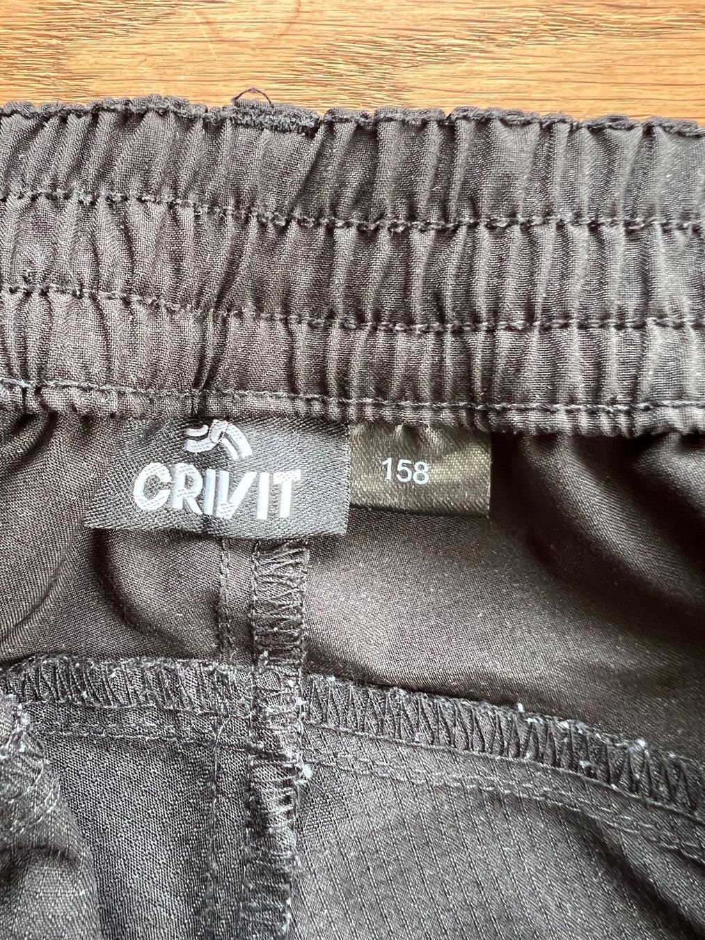 Pantaloni: Zip-off Trekkinghose Crivit, 158, schwarz – Usato da Lengnau BE venduto da Rubin27 2