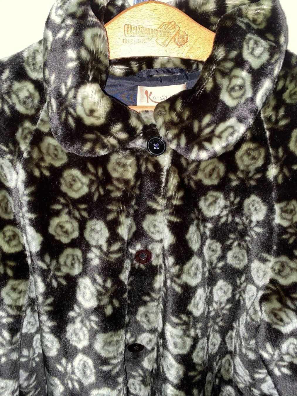 Cappotti: Damen Mantel mit Blumenmuster – Nuovo (secondo la descrizione) da Luzern venduto da Sommer_26 1