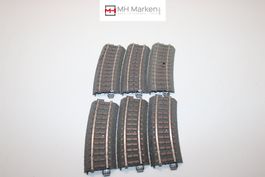 Märklin 24115 6x C-Gleis, gebogen Kurve kurz Anlage AC H0