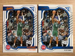 NBA Jalen Duren RC 51/75 ORANGE & SILVER Absolute 22/23 🔥