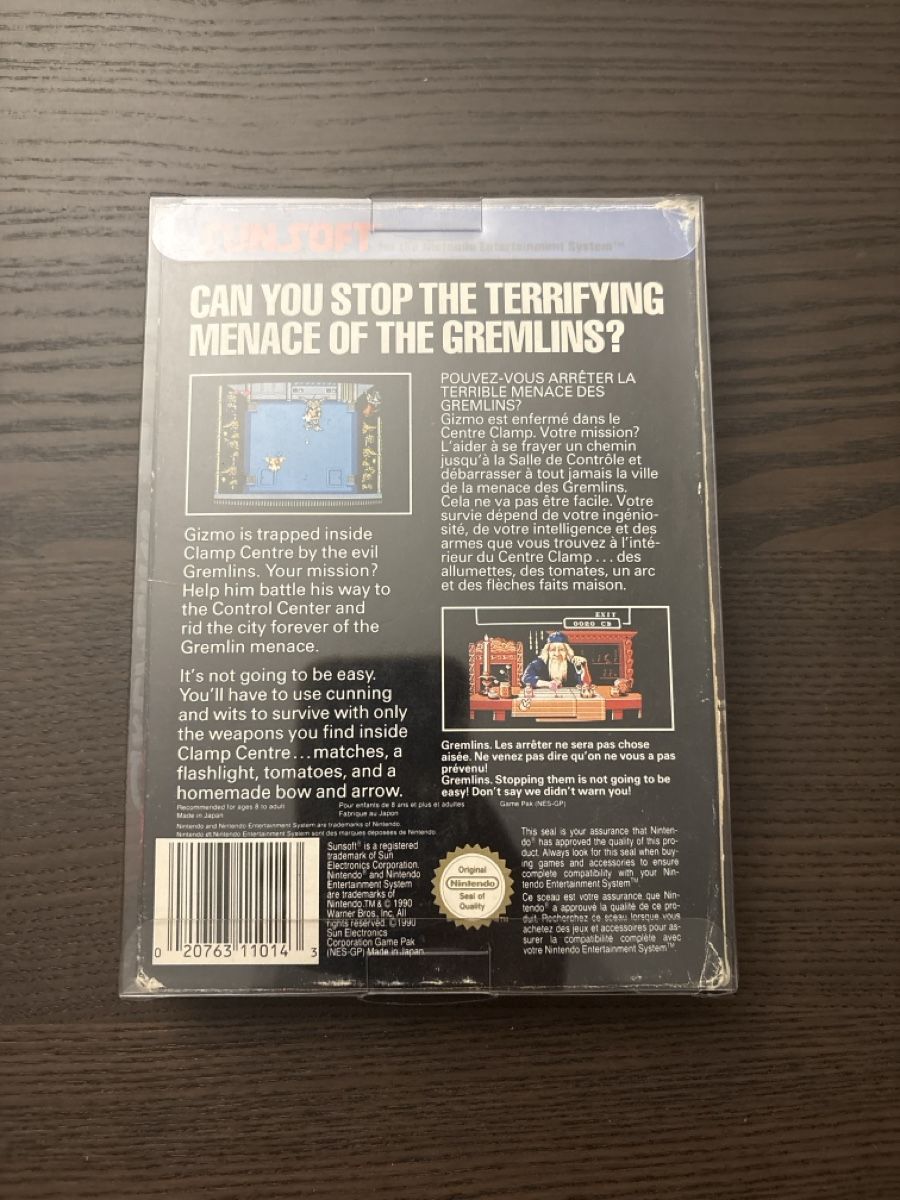 Nintendo Giochi: Jeu Retro Gremlins 2 Nintendo Nes – Usato da Meyrin venduto da did_bqr5 1