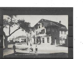 TG Amriswil 1920 obere Bahnhofstrasse mit Apotheke