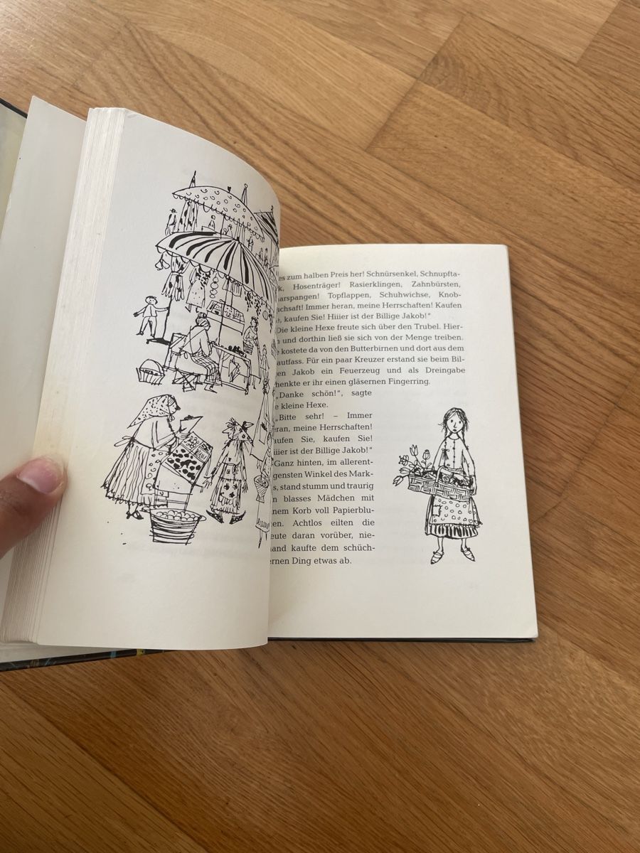 Libri: Die Kleine Hexe von Otfried Preussler – Usato da Zürich venduto da estela22 1