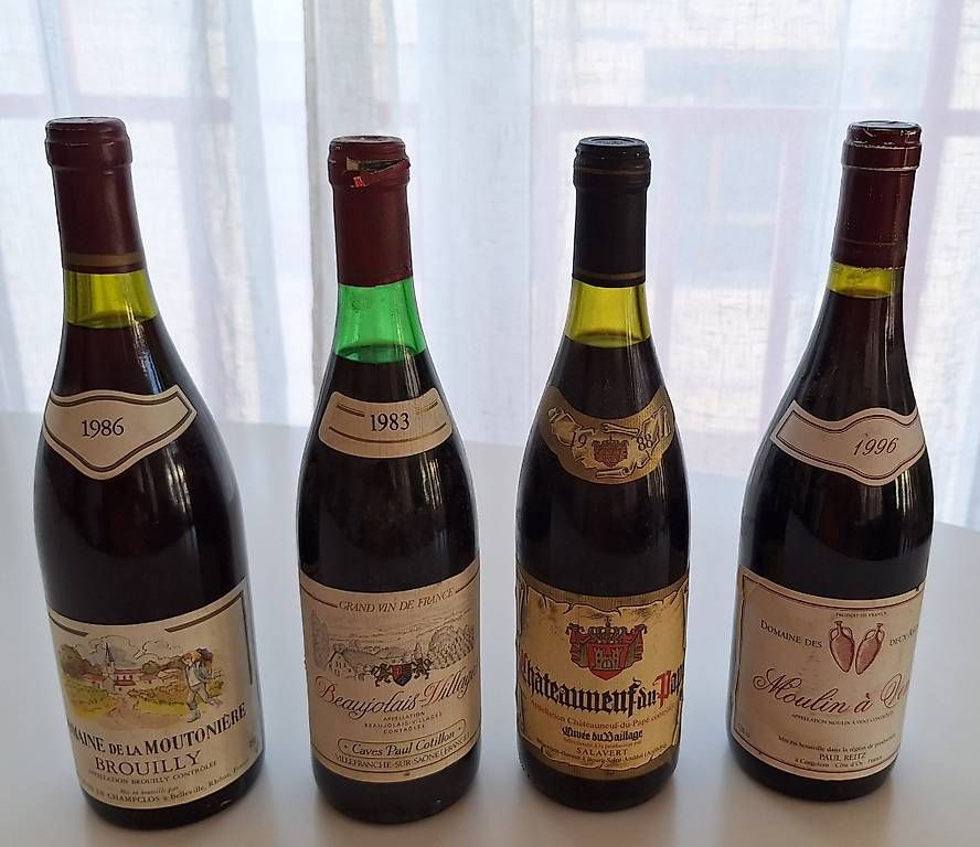 Vins: Vin rouge - bouteilles 1983 à 1996 – D'occasion à Genève par tobal7777777