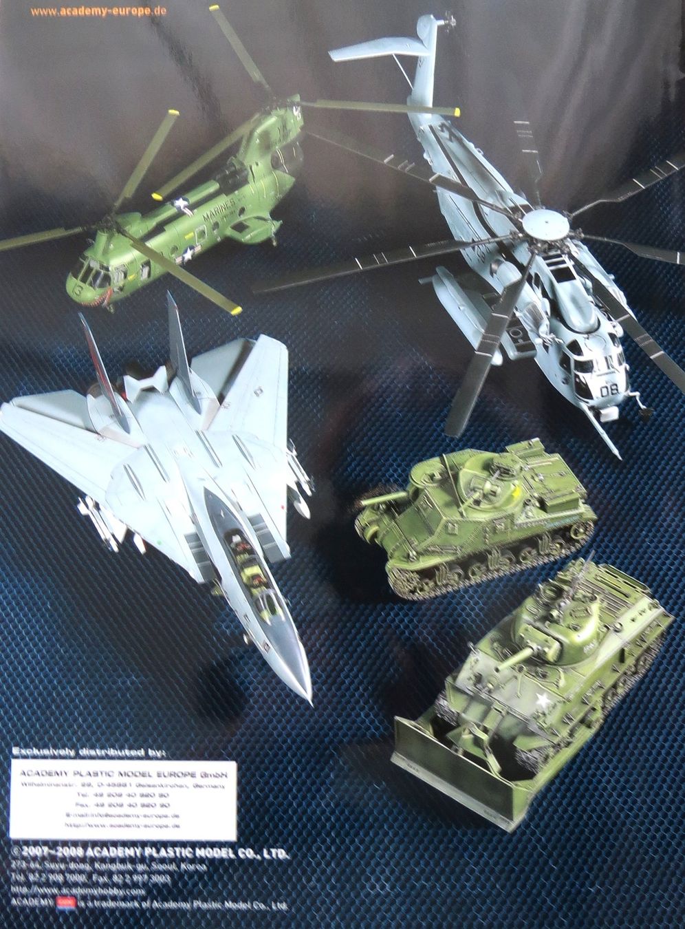Modellbausätze & Standmodelle: Academy Modellbaukatalog 2007 - 2008 – Neu (gemäss Beschreibung) aus Ettingen von campione_1 2