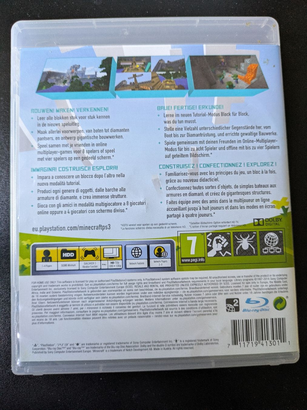 Giochi: Minecraft PS3 Édition  – Usato da Court venduto da Meirine 1