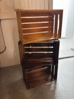 3er Set Holzkisten