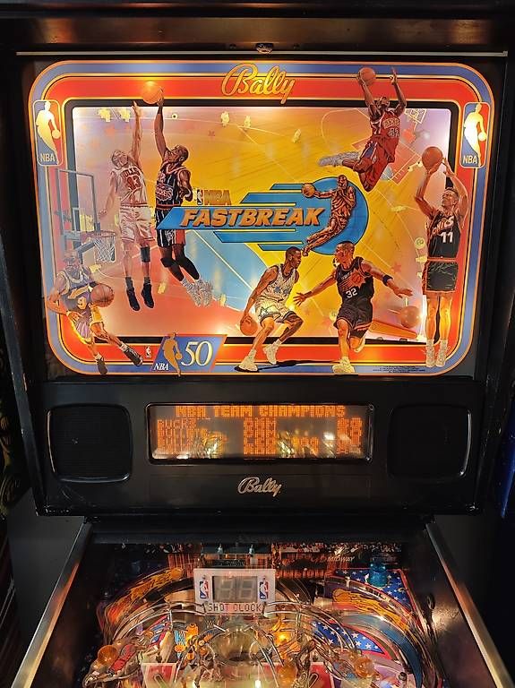 Flipperkästen: Flipperkasten NBA Fastbreak – Gebraucht aus Stetten AG von marco_09