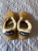 Kinder Sneaker Veja cognac gefüttert guter Zustand