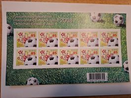 Briefmarken zur Fussball EM 2008