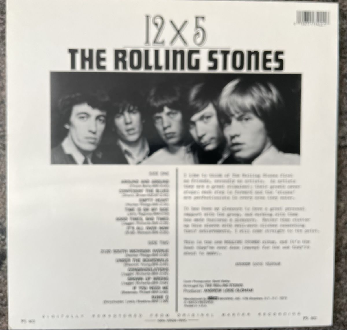 Vinyles: Rolling Stones - 12 x 5 - Vinyl LP – D'occasion à Olten par Bluespapst 1