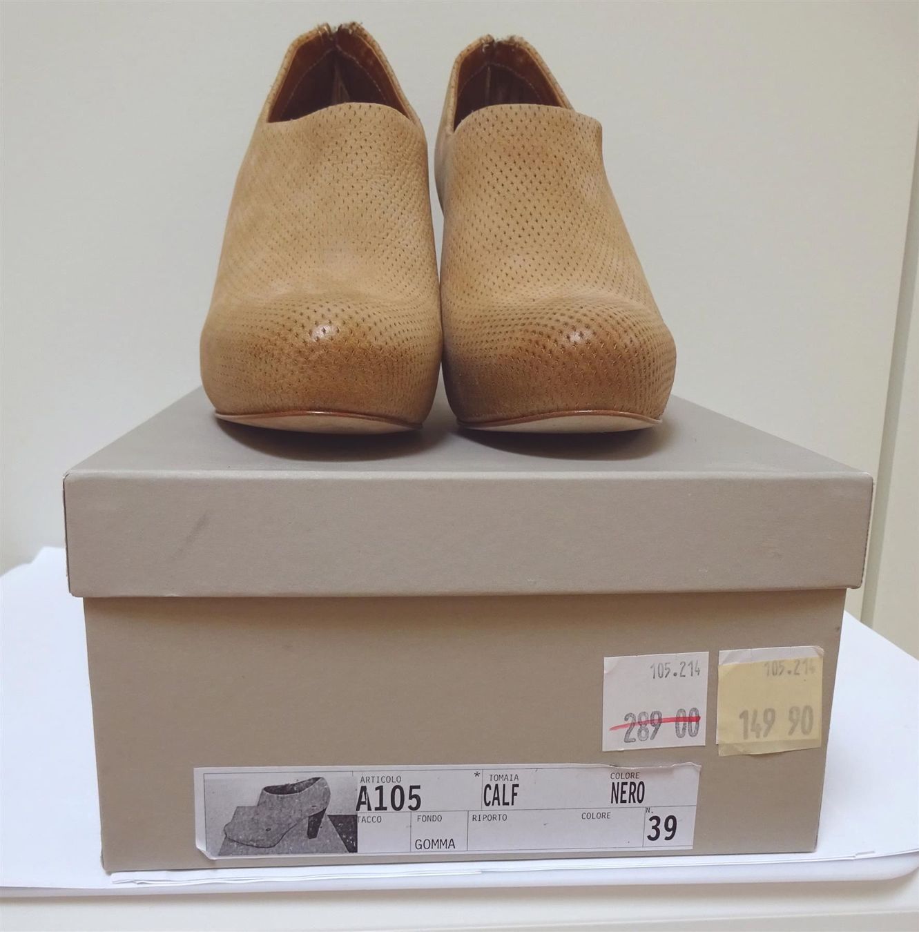 Damenschuhe: Selection 1847 - Neue Ankle Boots - beige - Grösse 39 – Neu und originalverpackt aus Zofingen von Justizia_01 8