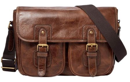 FOSSIL Messenger Leder