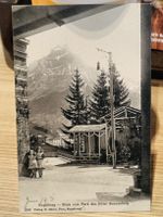 Alte PK / Engelberg - Blick vom Park des Hotel Sonnenberg 