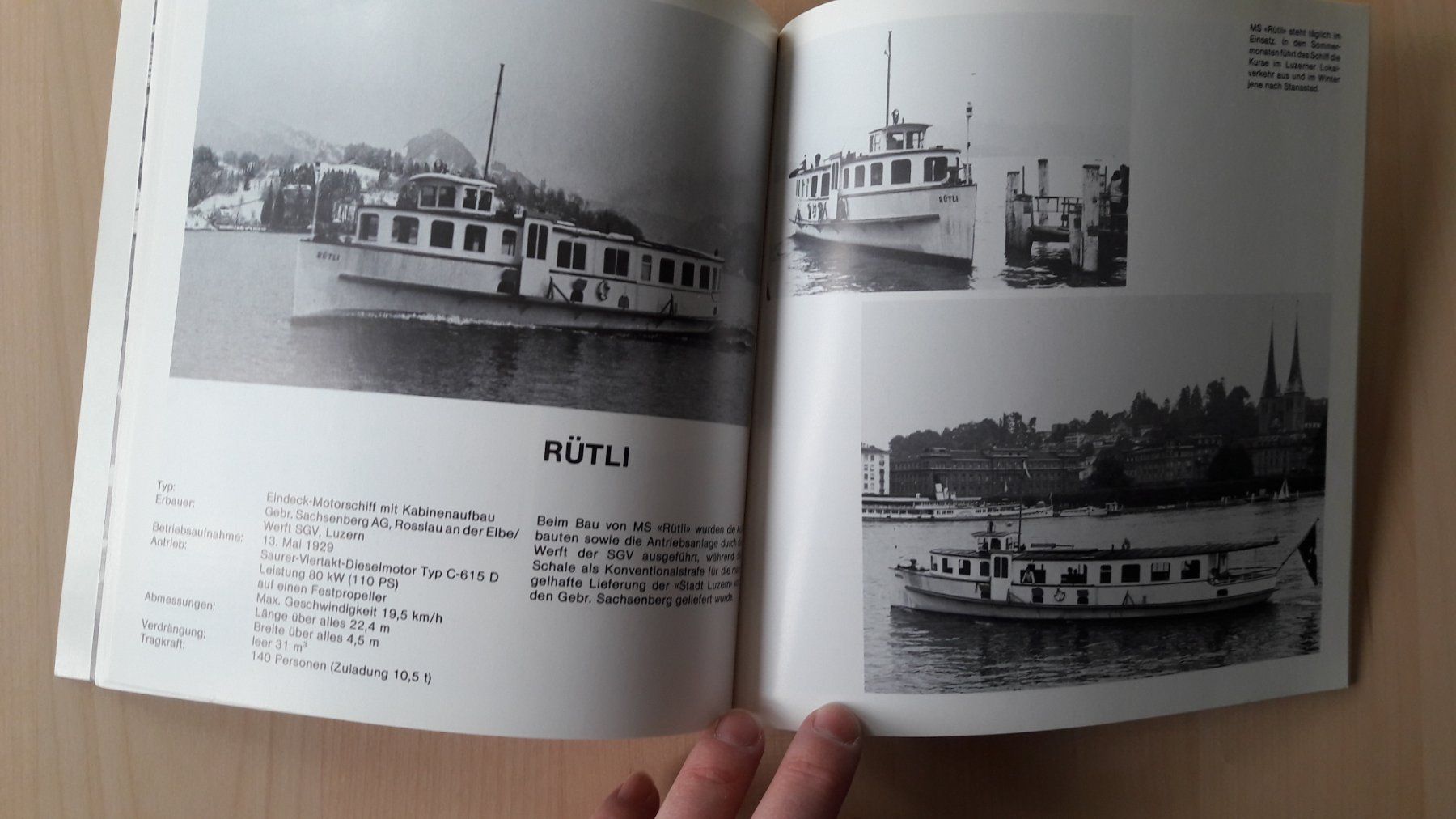 Libri: Buch : Vierwaldstättersee, unsere Flotte – Usato da Buttes venduto da Cafe2005 7