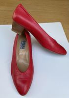 NEW BASIC Pumps Leder rot Grösse 37,5