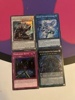 Yu-Gi-Oh Cards Set 4 Pieces Konami good condition