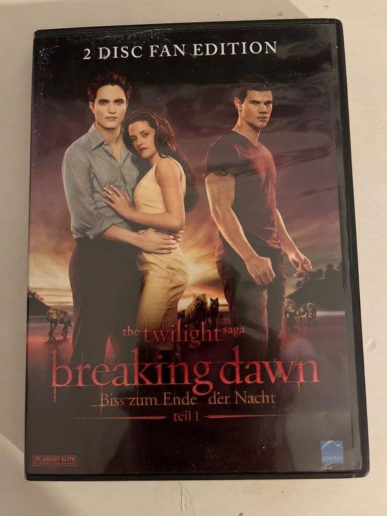 The Twilight Saga, Breaking Dawn DVD📀 - 2 Disc Fan Edition (Neu (gemäss ...