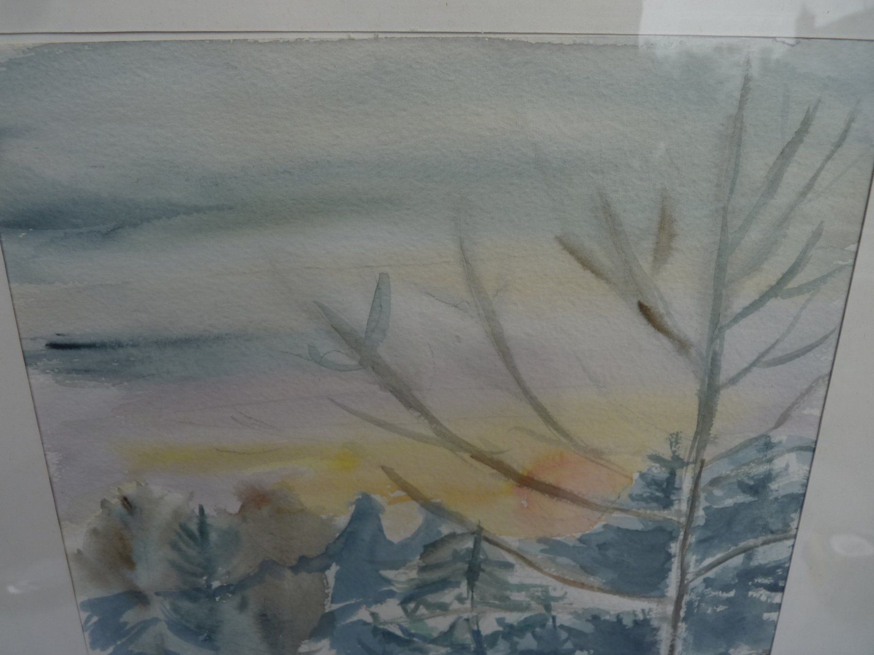 Dipinti: Bild- Aquarell? V.Santer 85 – Usato da Küsnacht ZH venduto da zoliboli01 2